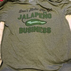 Academy Sports Green Jalapeño t-shirt